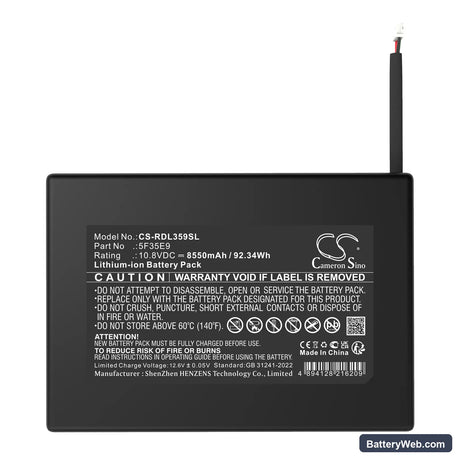 Ring Ring power pack Replacement Battery, 10.8V, 8550mAh, Li-ion 4