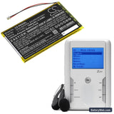 Creative Labs Nomad Jukebox ZenTouch Replacement Battery, 3.7V, 1500mAh, Li-Polymer 6