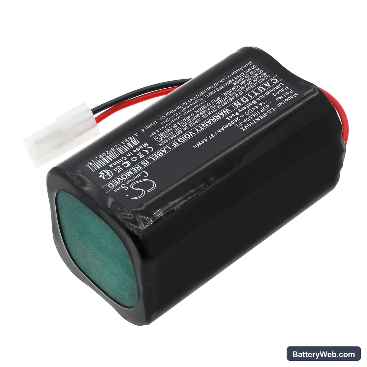 Greenworks GRV-1010 Replacement Battery, 14.4V, 2600mAh, Li-ion 2