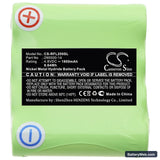 Geo-Fennel Rotationslaser FL 200A Replacement Battery, 4.8V, 1800mAh, Ni-MH 3