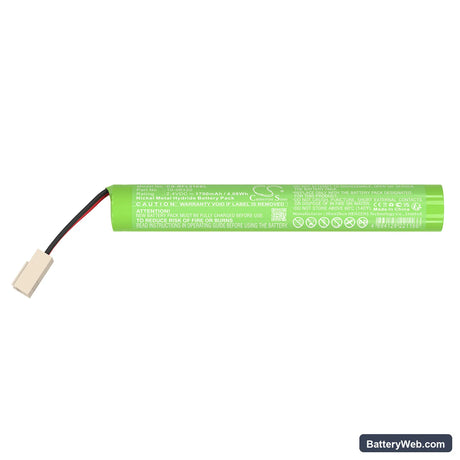 Geo-Fennel FL190 Replacement Battery, 2.4V, 1700mAh, Ni-MH 4