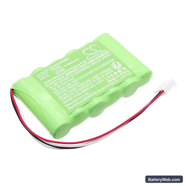 Rigel Uni-Sim Vital Signs Simulator Replacement Battery, 7.2V, 2500mAh, Ni-MH 1