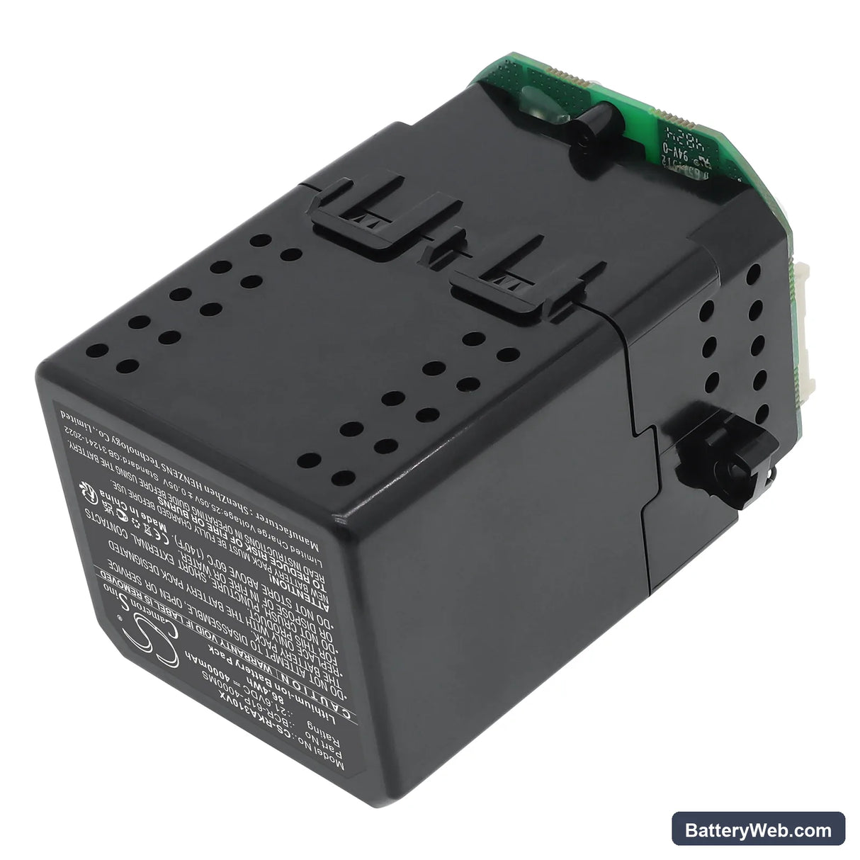 Roborock A30 Pro Replacement Battery, 21.6V, 4000mAh, Li-ion 2