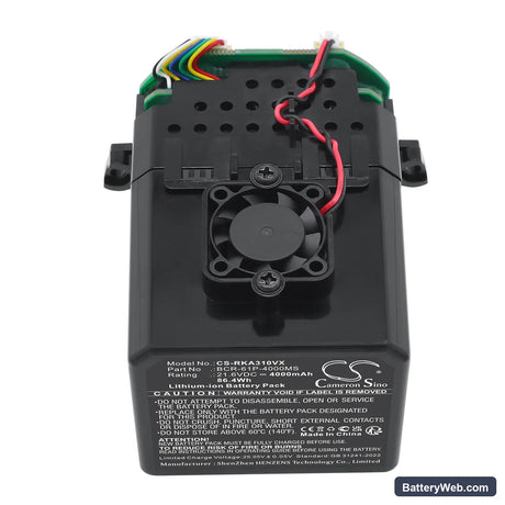 Roborock A30 Pro Replacement Battery, 21.6V, 4000mAh, Li-ion 5