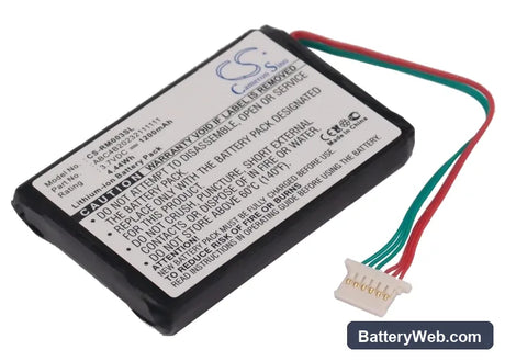 ROC Digital 14003 rocbox 20GB Replacement Battery, 3.7V, 1200mAh, Li-ion 1
