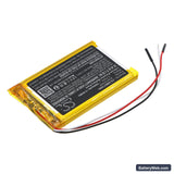 Rand McNally TND-730 Replacement Battery, 3.7V, 1600mAh, Li-Polymer 2