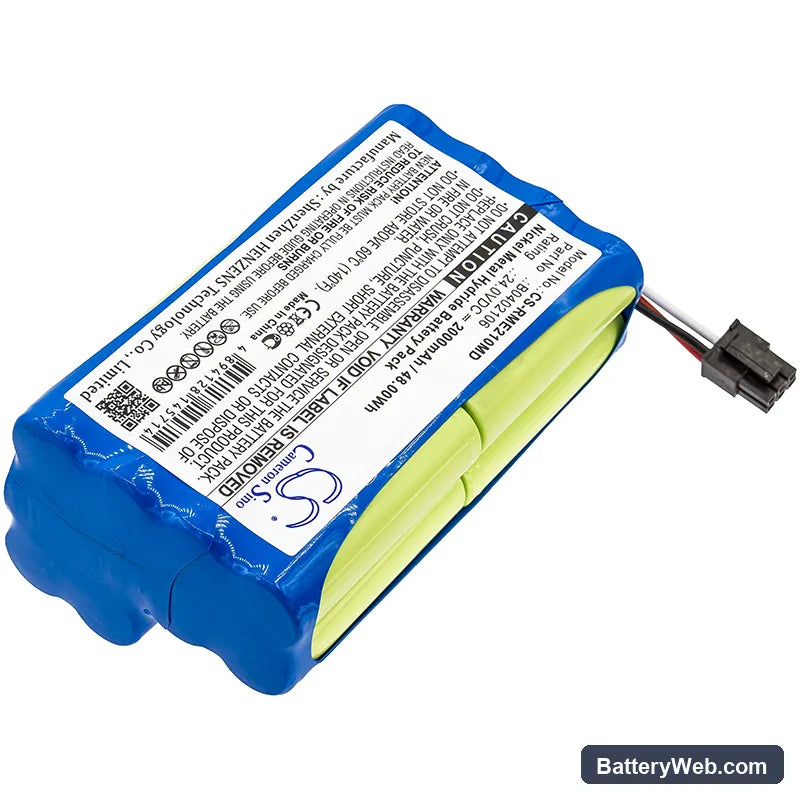 ResMed VS Integra Replacement Battery, 24V, 2000mAh, Ni-MH 2