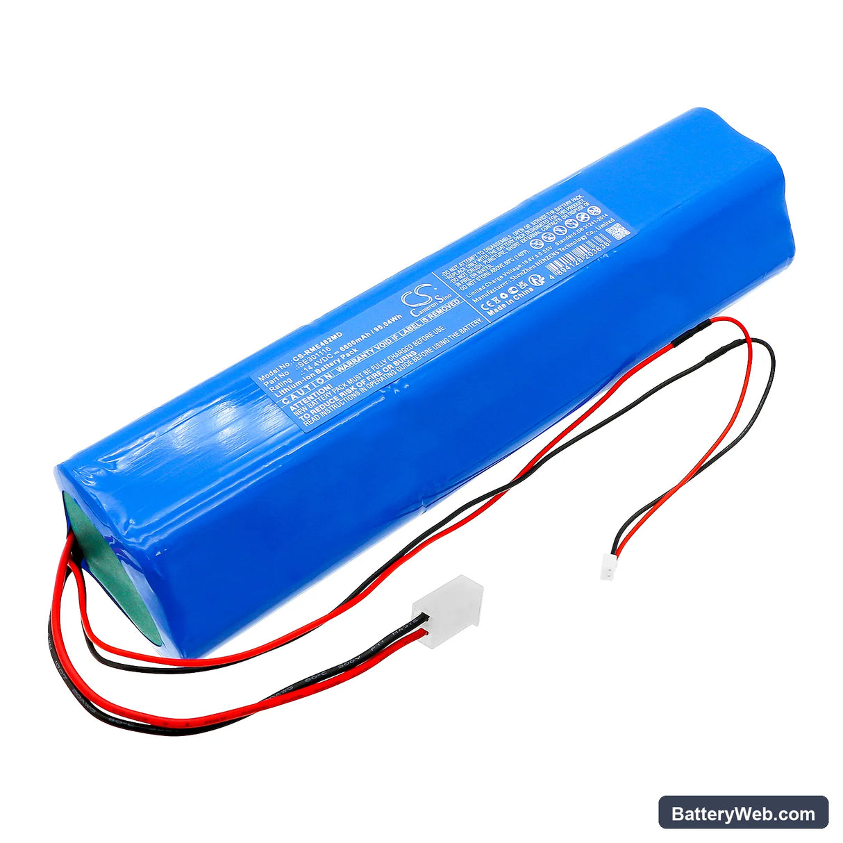 ResMed Elisee 150 Replacement Battery, 14.4V, 6600mAh, Li-ion 1