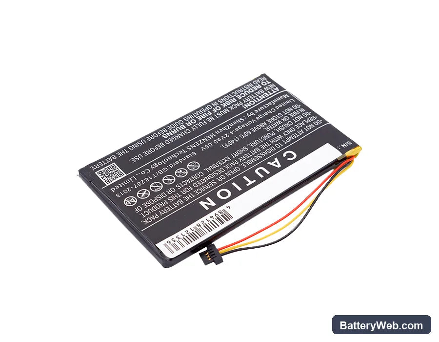 Razer Turret Gaming Lapboard Replacement Battery, 3.7V, 2150mAh, Li-Polymer 4