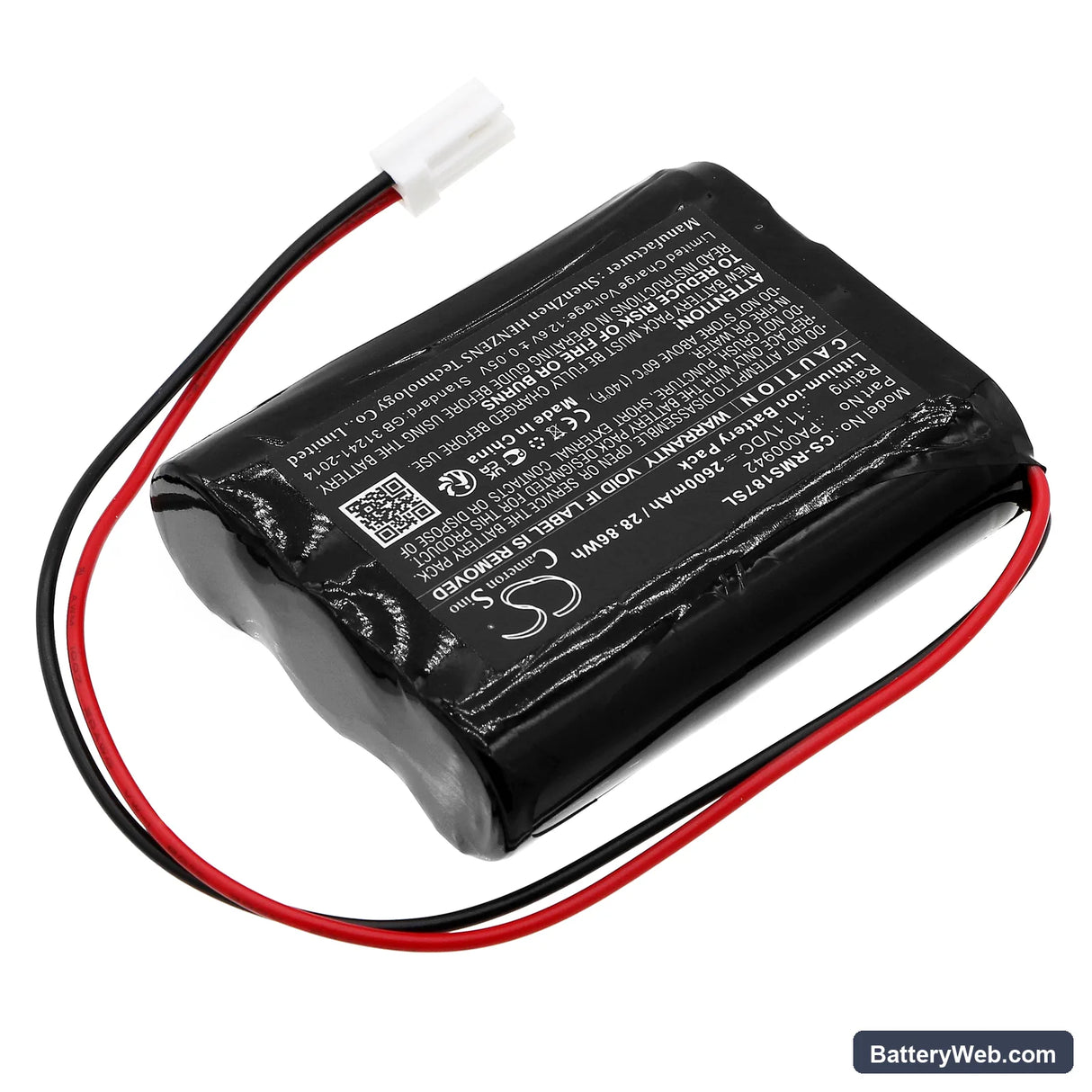 Heim und Haus 18797 Replacement Battery, 11.1V, 2600mAh, Li-ion 2