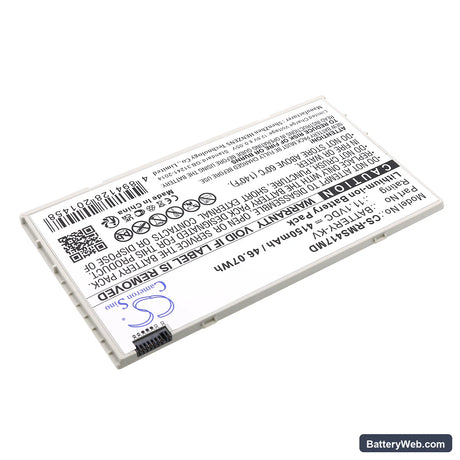 iRay Mars1417V Replacement Battery, 11.1V, 4150mAh, Li-ion 2