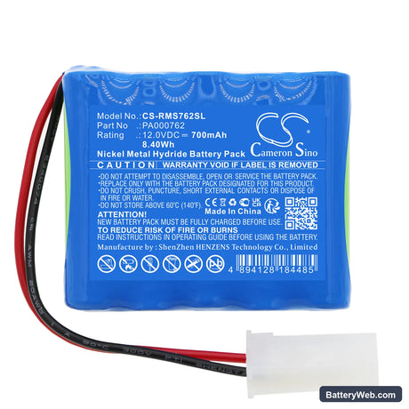 Roma Rollladen shutter 4511670 Replacement Battery, 12V, 700mAh, Ni-MH 3