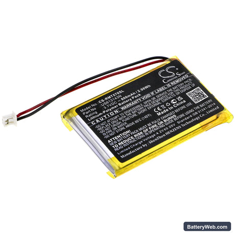Rapoo MT750L Replacement Battery, 3.7V, 800mAh, Li-Polymer 1