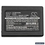 Ravioli Joy Replacement Battery, 3.6V, 700mAh, Ni-MH 3