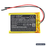Rand McNally TND-720 Replacement Battery, 3.7V, 1500mAh, Li-Polymer 3