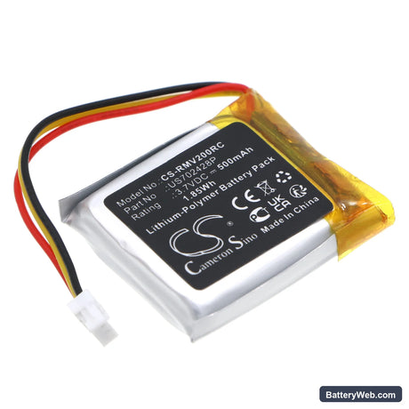 Razer Viper Ultimate Replacement Battery, 3.7V, 500mAh, Li-Polymer 1
