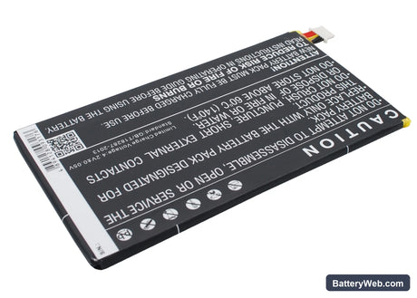 Verizon Elipsis QMV7A 7in Replacement Battery, 3.7V, 4000mAh, Li-Polymer 5