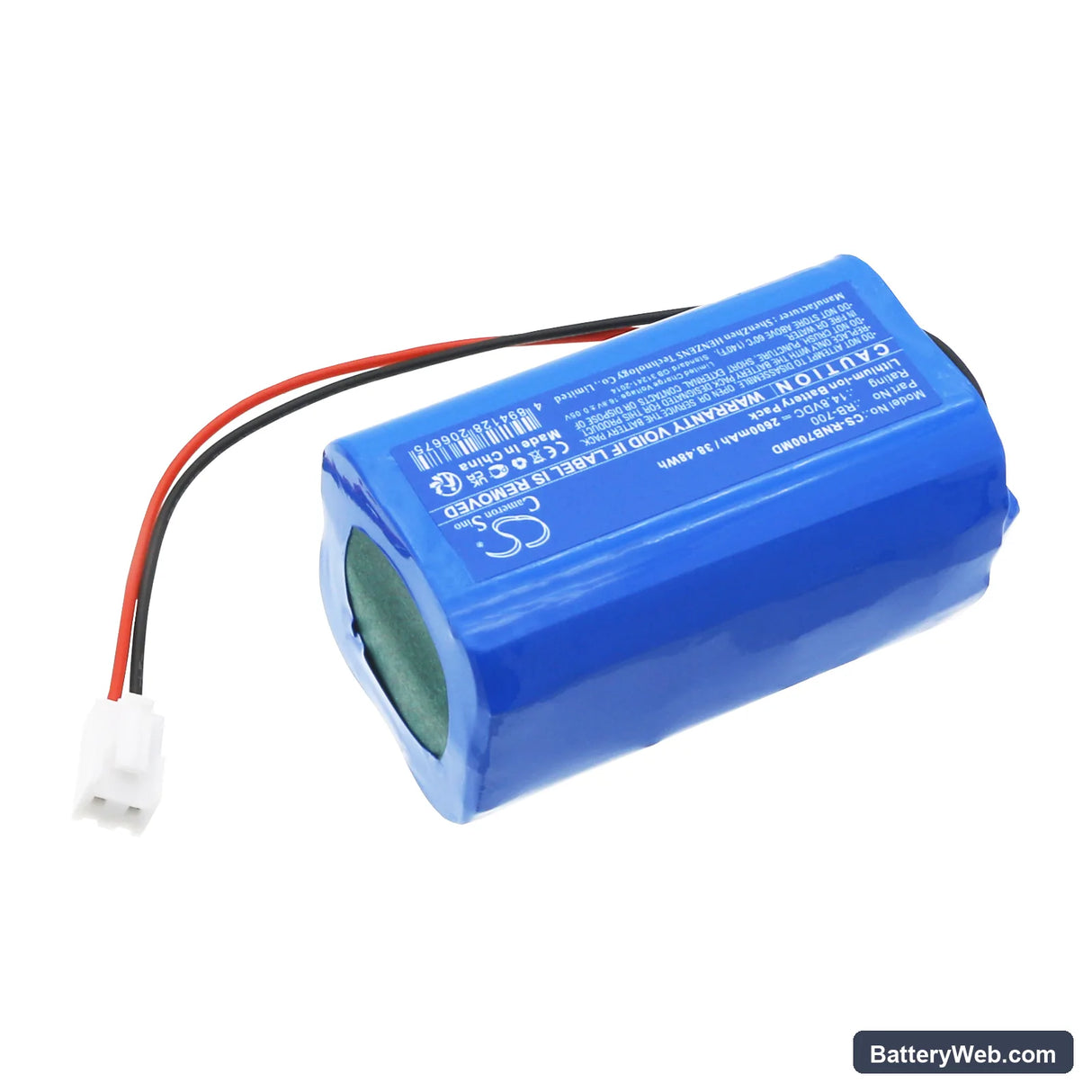 Ronbo RB700 Fetal Monitor Replacement Battery, 14.8V, 2600mAh, Li-ion 2