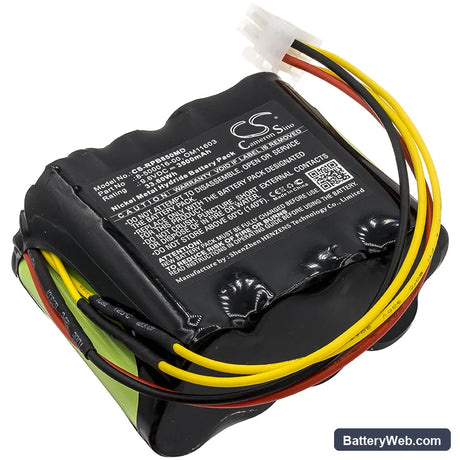 Respironics BiPap Focus Ventilator Replacement Battery, 9.6V, 3500mAh, Ni-MH 1