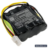 Respironics BiPap Focus Ventilator Replacement Battery, 9.6V, 3500mAh, Ni-MH 2