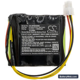 Respironics BiPap Focus Ventilator Replacement Battery, 9.6V, 3500mAh, Ni-MH 3