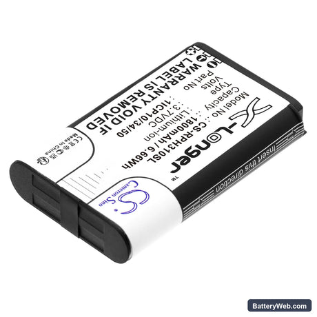 Rotronic HygroPalm HP31 Replacement Battery, 3.7V, 1800mAh, Li-ion 2