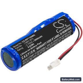 Reichert PT100 Tonometer Replacement Battery, 3.7V, 2600mAh, Li-ion 1