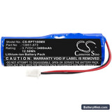 Reichert PT100 Tonometer Replacement Battery, 3.7V, 3400mAh, Li-ion 3