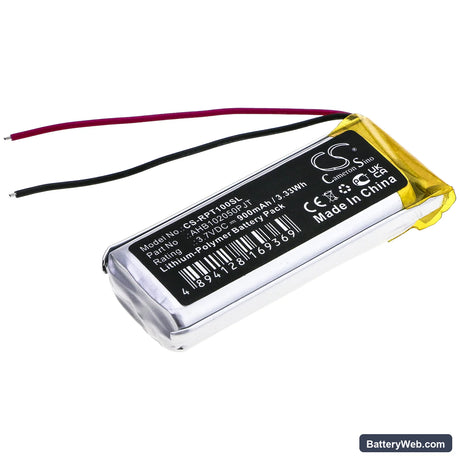 Rapoo Ti100 Replacement Battery, 3.7V, 900mAh, Li-Polymer 1