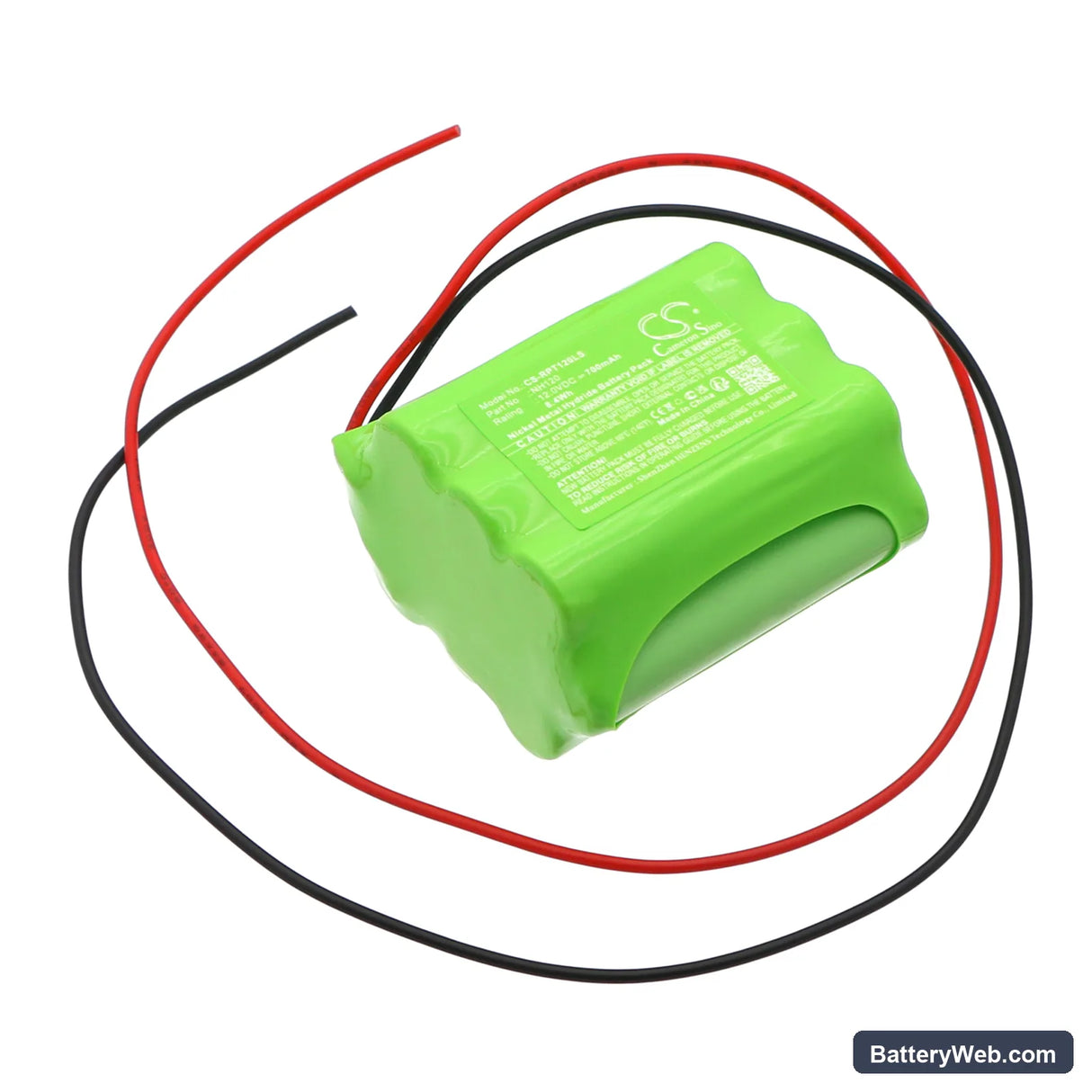 RP-Technik 20109 LEX Replacement Battery, 12V, 700mAh, Ni-MH 1