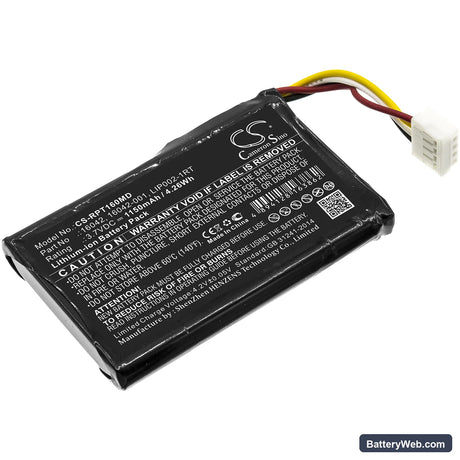Reichert iPac Replacement Battery, 3.7V, 1150mAh, Li-ion 1