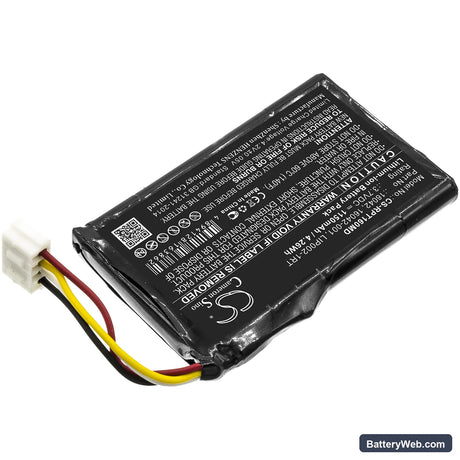 Reichert iPac Replacement Battery, 3.7V, 1150mAh, Li-ion 2