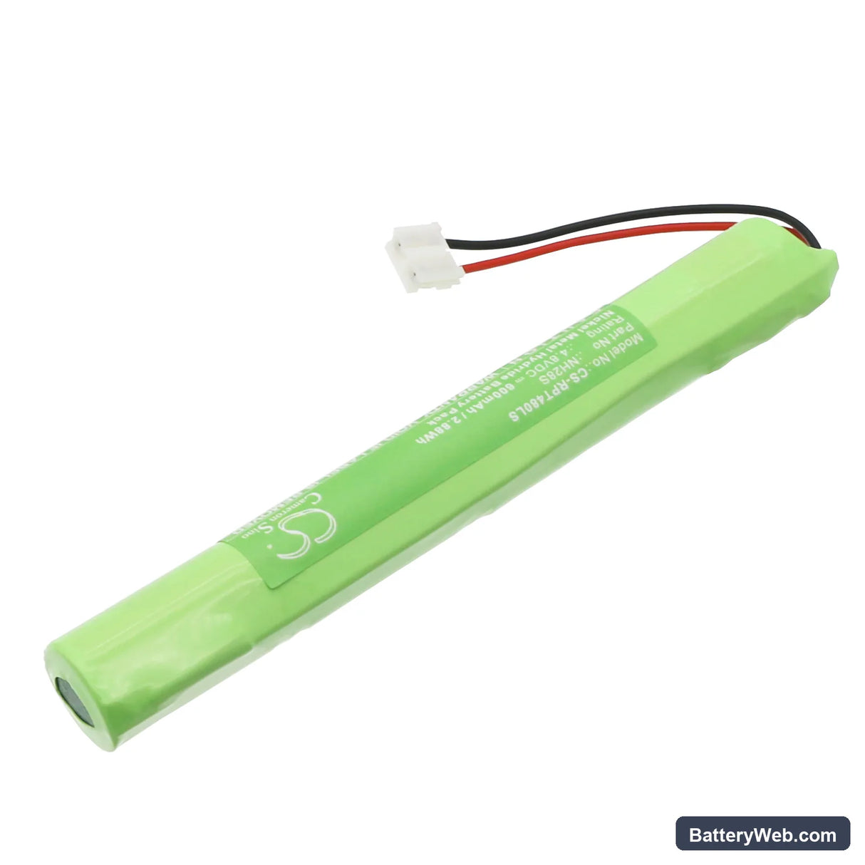 RP-Technik NIMH4805S.ST Replacement Battery, 4.8V, 600mAh, Ni-MH 2