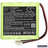 ROSE EPG-0244-2 Replacement Battery, 9.6V, 4000mAh, Ni-MH 3