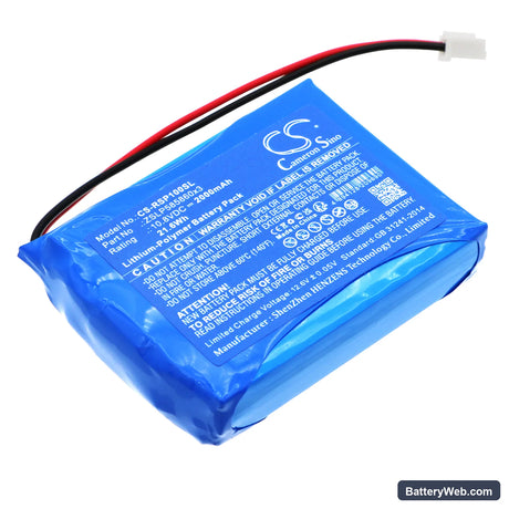 Ratiotec Rapidcount Compact Replacement Battery, 10.8V, 2000mAh, Li-Polymer 1