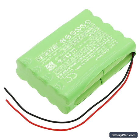 Record 80100503 Replacement Battery, 24V, 1500mAh, Ni-MH 2