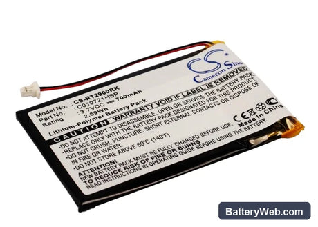 Rapoo 2900 Touch Replacement Battery, 3.7V, 700mAh, Li-Polymer 1