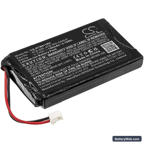 RTI T1 Replacement Battery, 3.7V, 750mAh, Li-ion 1