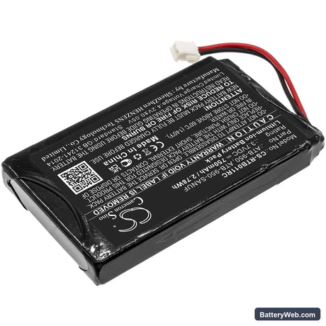 RTI T1 Replacement Battery, 3.7V, 750mAh, Li-ion 2