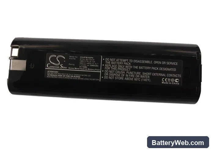 AEG P7.2 Replacement Battery, 7.2V, 3300mAh, Ni-MH 5