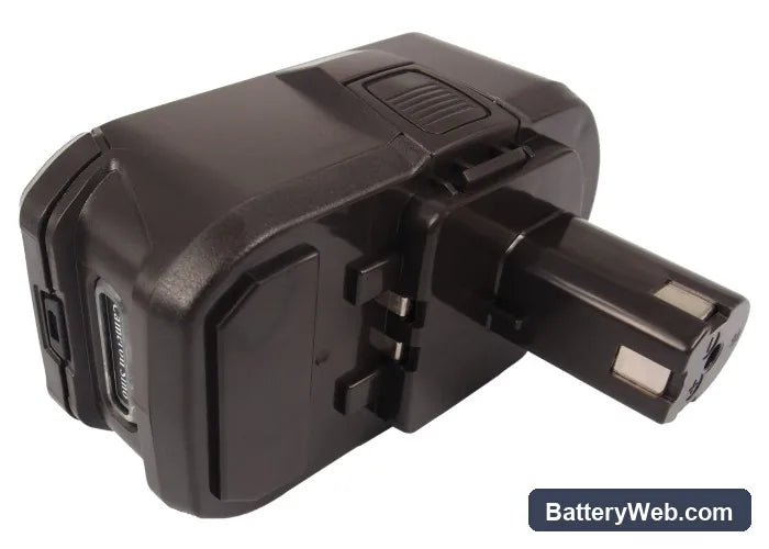 Ryobi ZRP813 Replacement Battery, 18V, 3000mAh, Li-ion 4