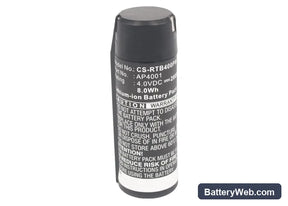 Ryobi RP4400 Replacement Battery, 4V, 2000mAh, Li-ion 1