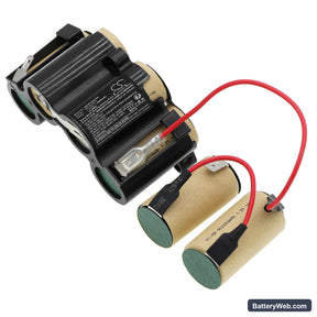 Rowenta Minivac Extenso Replacement Battery, 7.2V, 2000mAh, Ni-MH 1