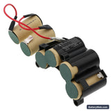 Rowenta Minivac Extenso Replacement Battery, 7.2V, 2000mAh, Ni-MH 2