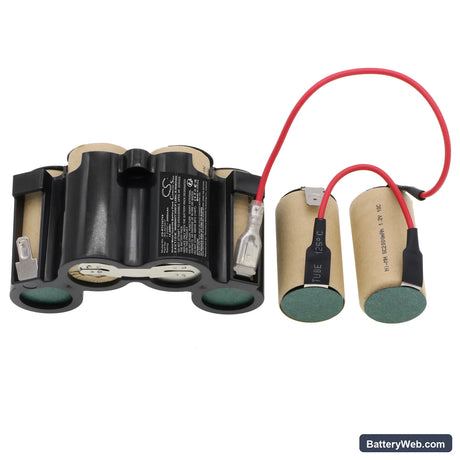 Rowenta Minivac Extenso Replacement Battery, 7.2V, 2000mAh, Ni-MH 3