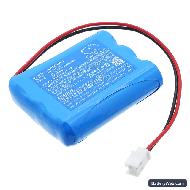 Ritron Generation 3 LoudMouth Receivers Replacement Battery, 11.1V, 2600mAh, Li-ion 1