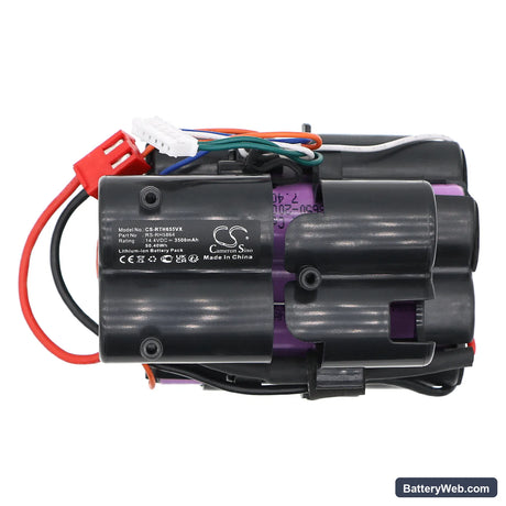 Rowenta RH6543WH/BA0 Replacement Battery, 14.4V, 3500mAh, Li-ion 3