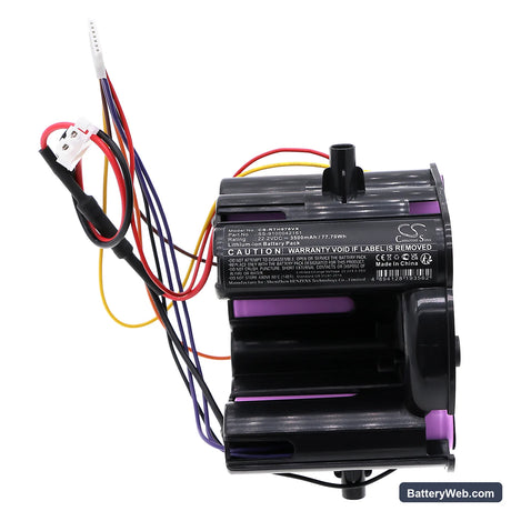 Rowenta RH6751WO Replacement Battery, 22.2V, 3500mAh, Li-ion 3
