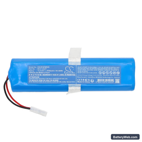 Rowenta RG7975WH/NS0 Replacement Battery, 14.4V, 6700mAh, Li-ion 3