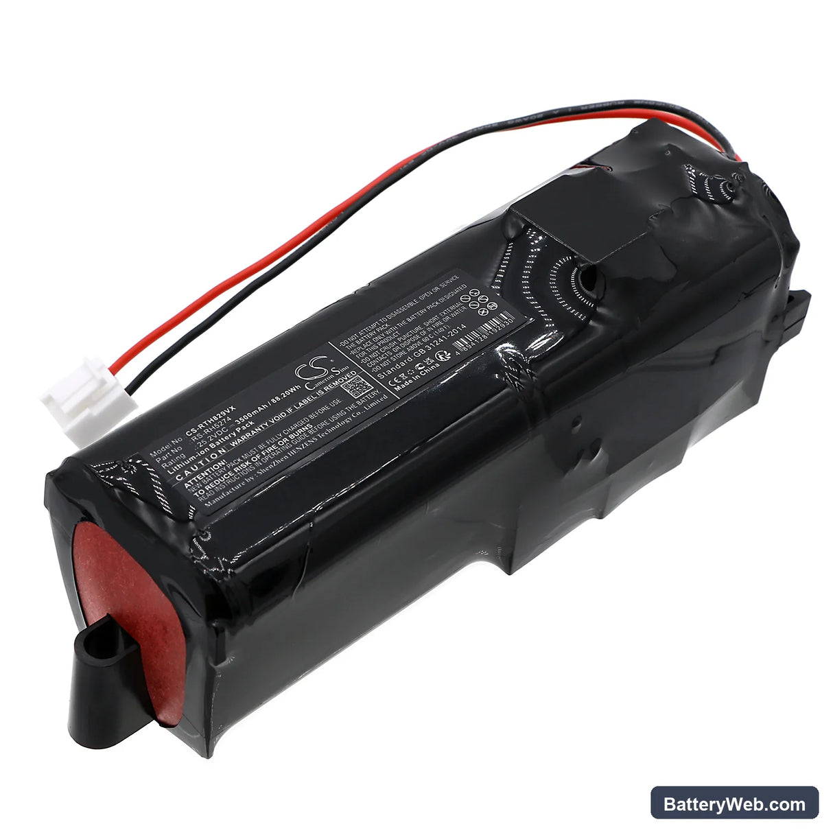 Rowenta RH8827WO/2D0 Replacement Battery, 25.2V, 3500mAh, Li-ion 1